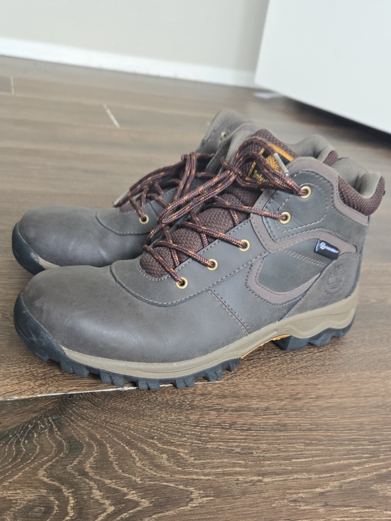 Timberland Brown and Tan Leather Waterproof Trail Boots